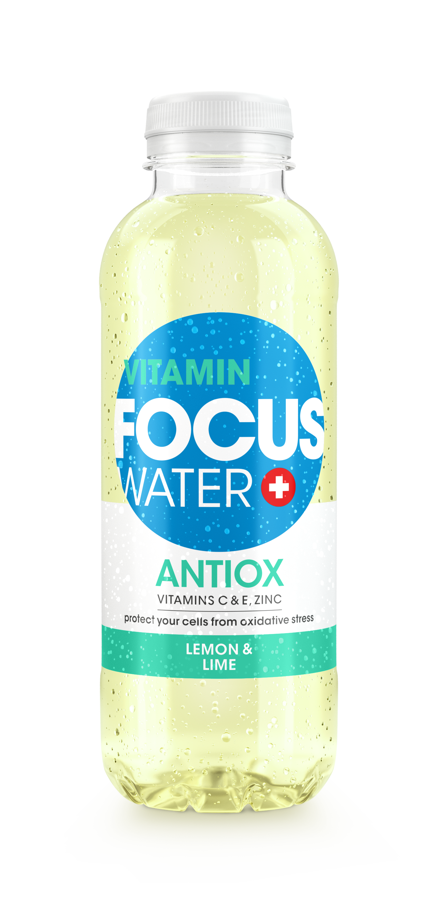 FOCUSWATER ANTIOX Zitrone & Limette