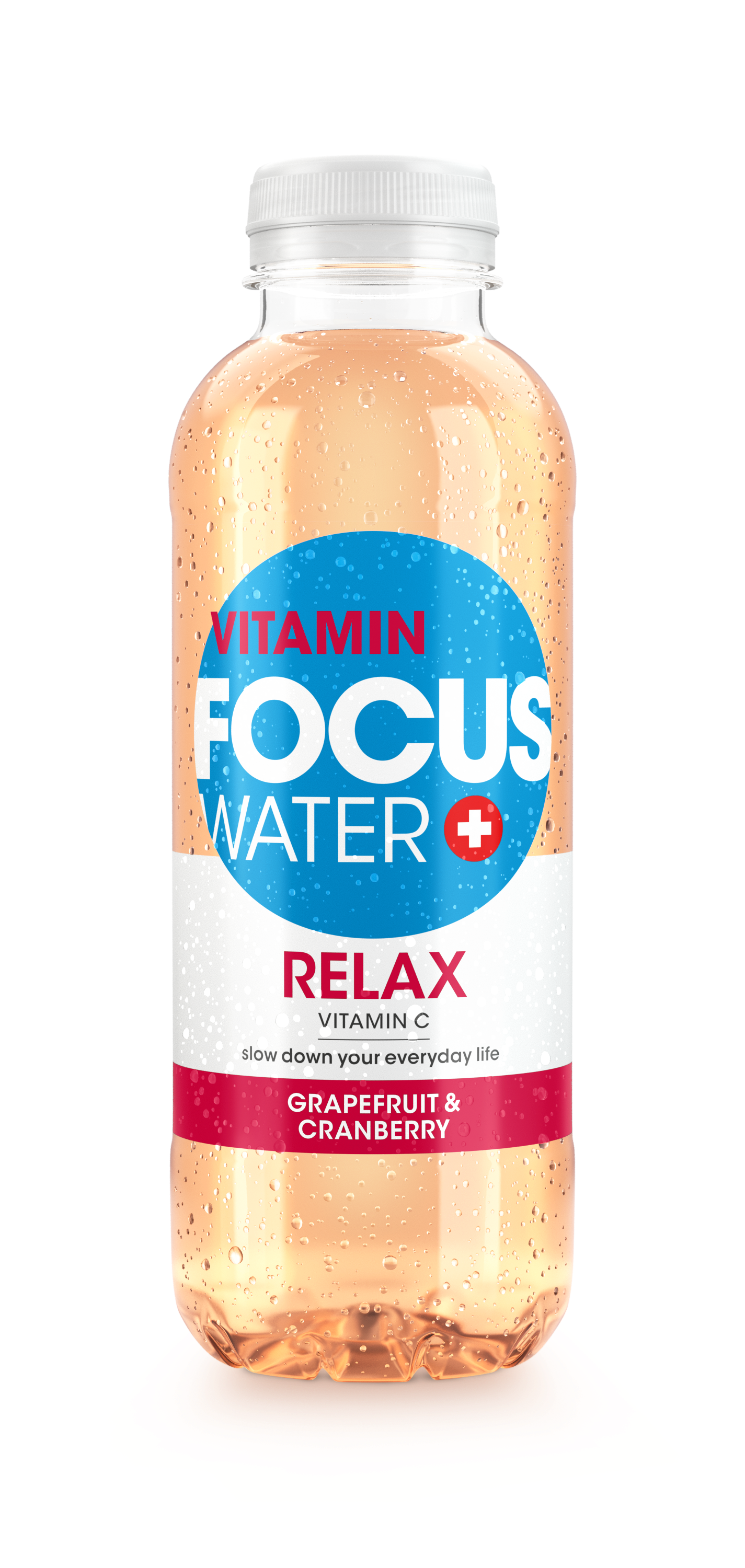 FOCUSWATER Relax Grapefruit & Cranberry