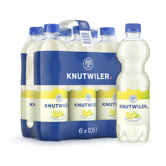 Knutwiler Schnitzwasser Pet, Sixpack