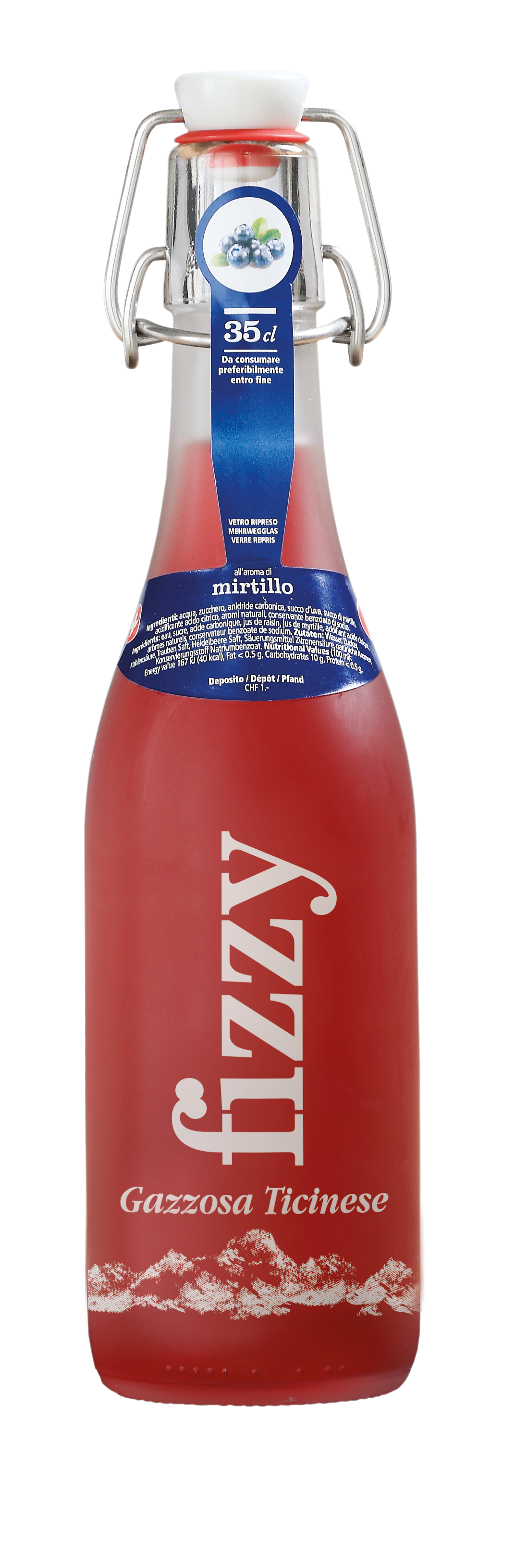 Fizzy Gazosa Mirtillo