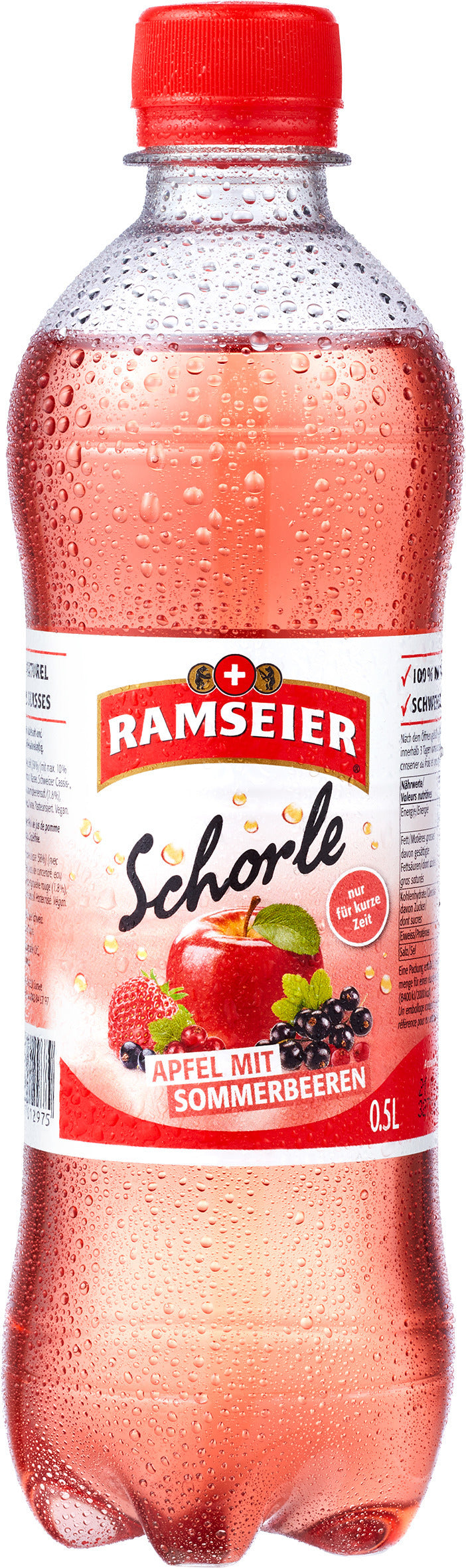 Ramseier Apfelschorle Sommerbeeren Pet