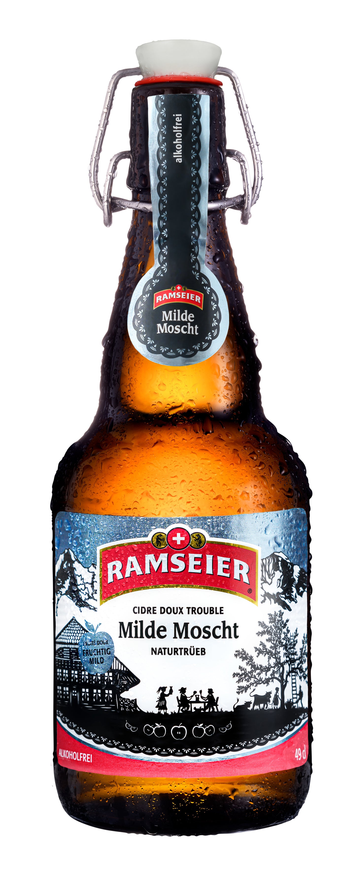Ramseier Milder Most Trüb alkohlfrei 12x49cl
