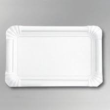 Wurstteller weiss 110 x 175mm