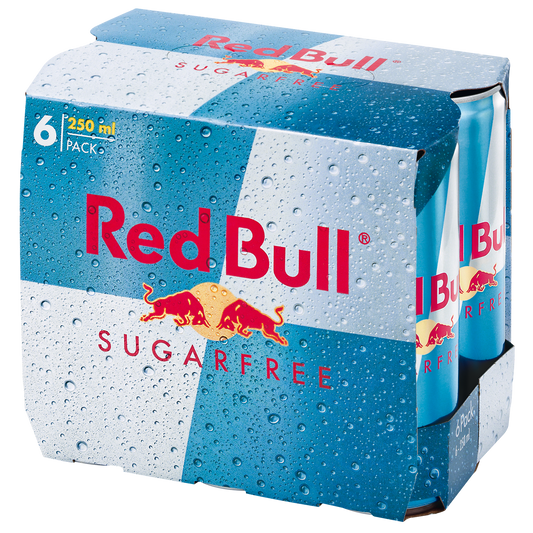 Red Bull Sugarfree, Sixpack