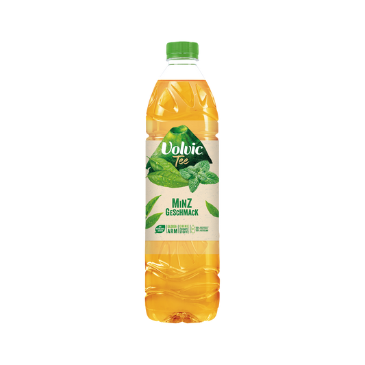 Volvic Grüntee Minze, Sixpack