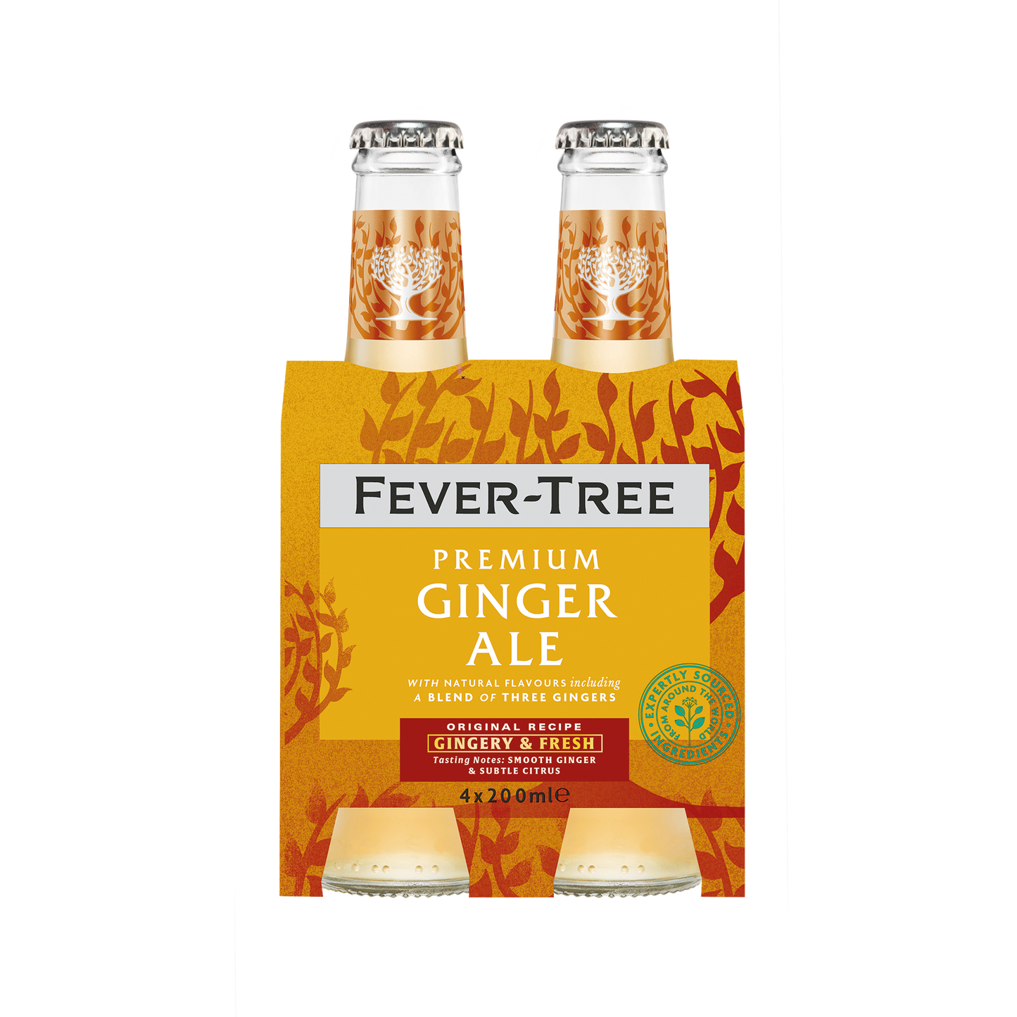 Fever Tree Ginger Ale, 4er Pack