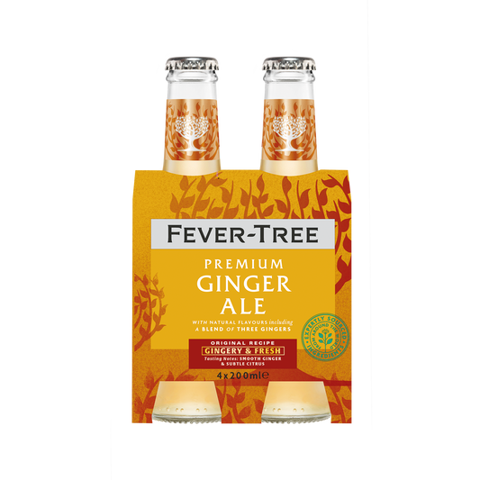 Fever Tree Ginger Ale, 4er Pack