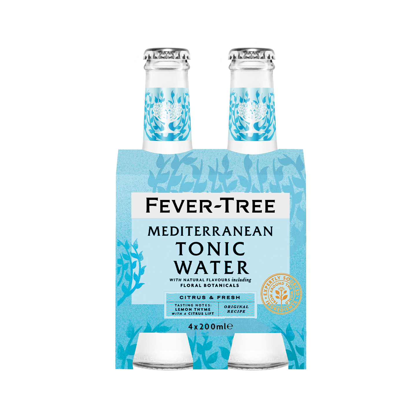 Fever Tree Mediterranean Tonic Water, 4er Pack