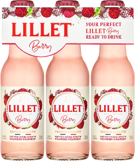 Lillet Wild Berry - ready to drink 3x20cl