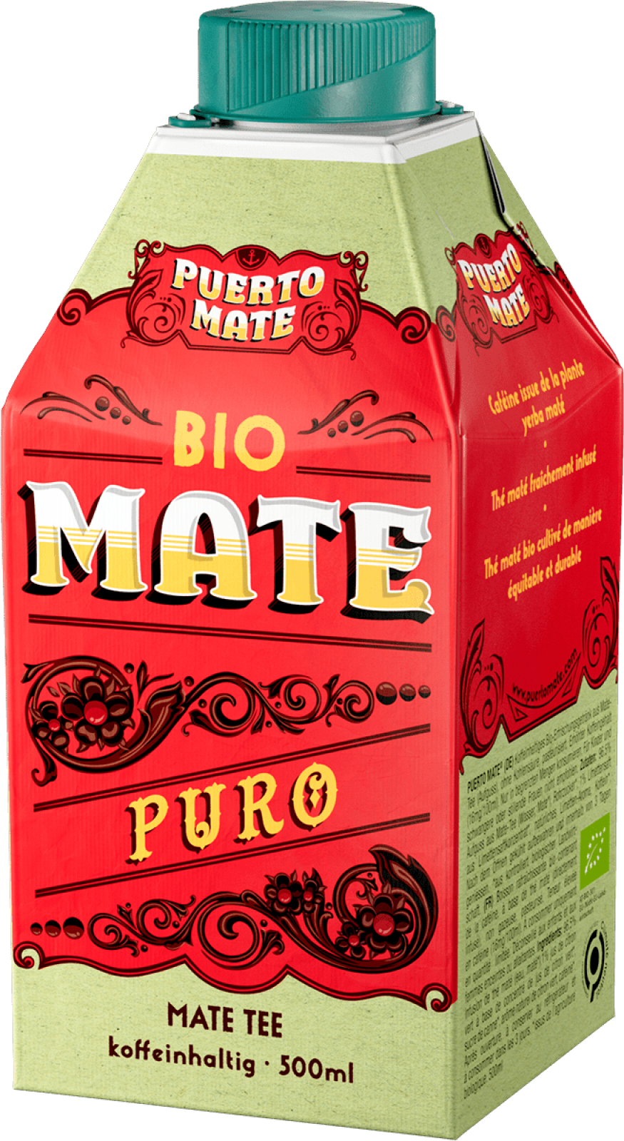 Puerto Mate Puro Bio Kart. 8 x 50cl