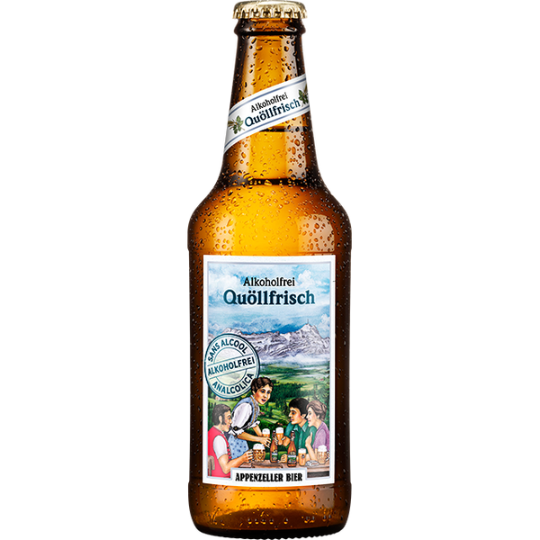 Appenzeller Quöllfrisch alkoholfrei Har 24 x 33cl