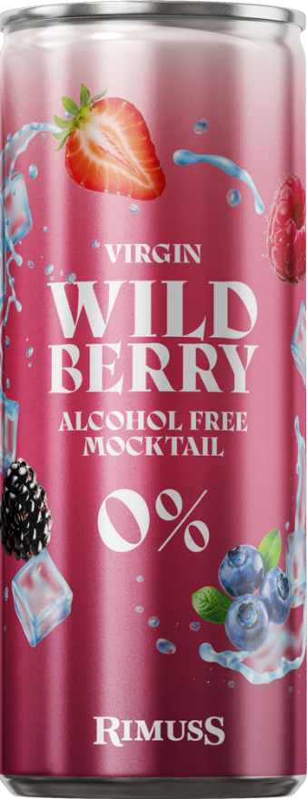 Virgin Wild Berry alkoholfrei 25cl